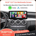 Mercedes-Benz C Class W205 GLC X253 V Class W447 2015-2018 NTG5.0 Wireless Apple CarPlay Android Auto Car Multimedia Linux Touch Screen