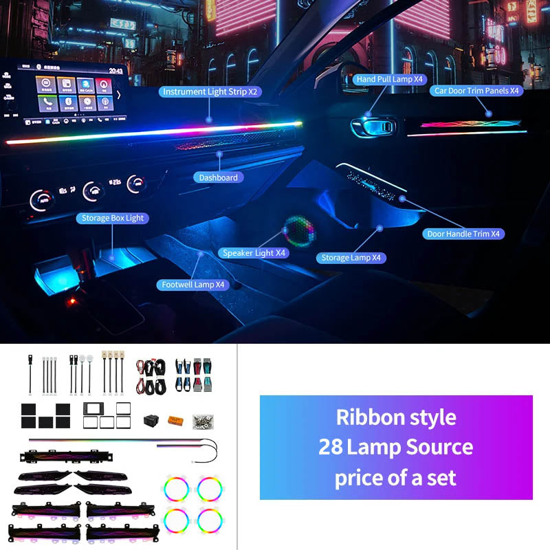 Honda Civic 11th Gen 2022-2026 Ambient Light Kit