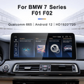 12.3inch BMW 7 Series F01 F02 Android13 Car Multimedia Players ID8 Wireless Carplay