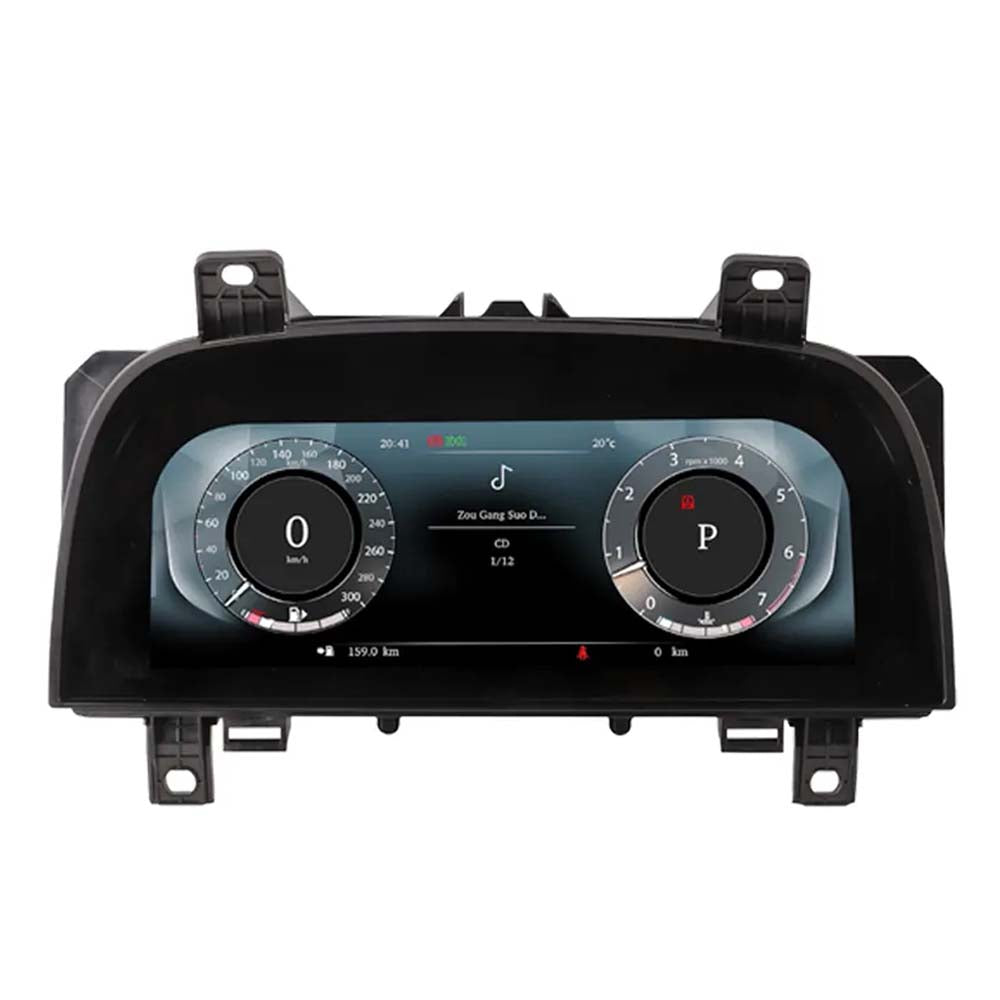 12.3" LCD Digital Cluster For Land Rover Discovery 4 LR4 2009-2016 / Range Rover Sport 2010-2013 Linux Dashboard Gauge Cluster