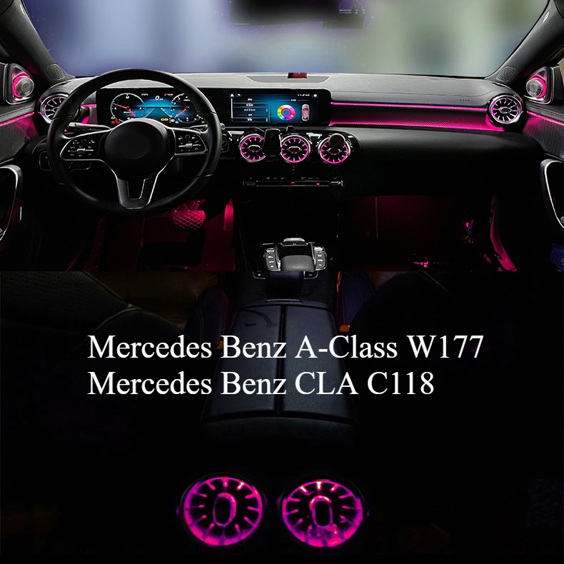 Mercedes Benz A-Class W177 CLA-Class C118 Ambient Light Kit