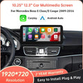 Mercedes Benz E Class/E Coupe W207 2009-2016 Wireless Apple CarPlay Android Auto Car Multimedia Linux Touch Screen