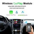 Wireless Apple Carplay/Android Auto Module For Infiniti Q50 QX50 QX60 Q70 QX70 FX35 GX35 FX50 EX25 EX35 Nissan Patrol AirPlay Mirror Link GPS OEM Camera